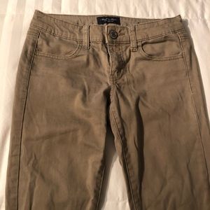 American Eagle Khaki Jeggings